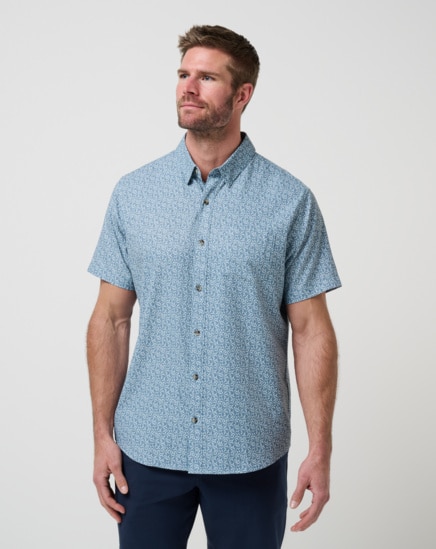 TECHWOVEN COUNTRY MILE BUTTON-UP Image Thumbnail 0