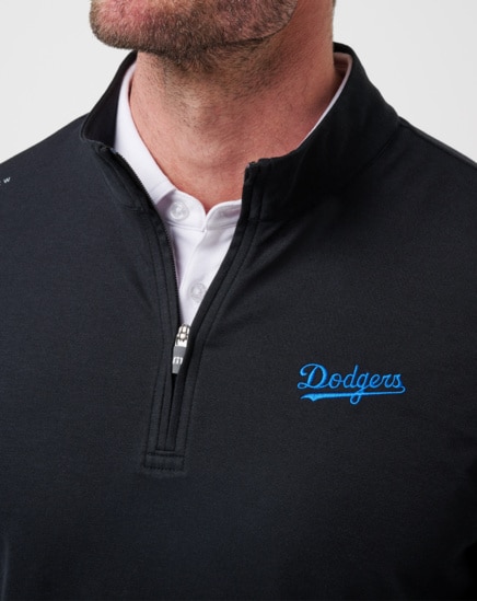 LOS ANGELES DODGERS TIME TO TAILGATE QUARTER ZIP Image Thumbnail 3