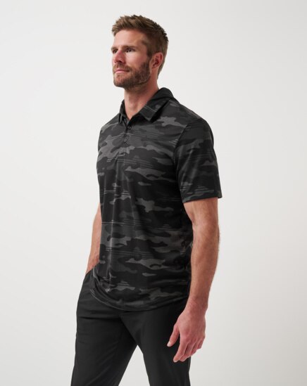 SHOWDOWN STEALTH HOODED POLO Image Thumbnail 4