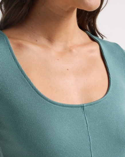 TRANQUILITY RIBBED TOP Image Thumbnail 2