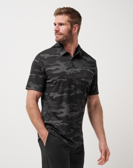 SHOWDOWN STEALTH HOODED POLO Image Thumbnail 1