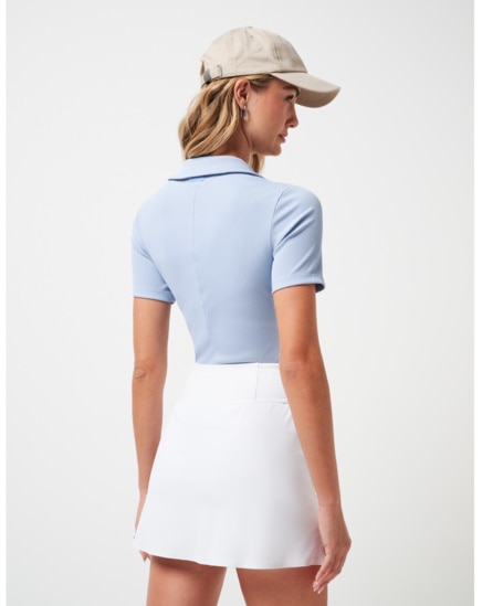 MOVEKNIT VNECK POLO Image Thumbnail 1