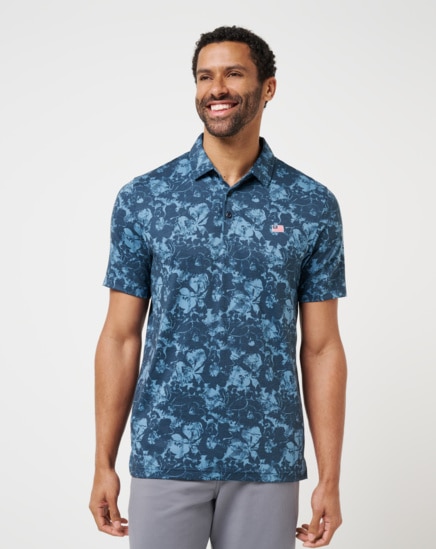 FEATHERWEIGHT POOLSIDE PARADISE POLO Image Thumbnail 1