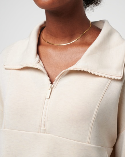 SKYLOFT SOFT HALF ZIP Image Thumbnail 3