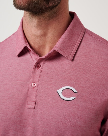 CINCINNATI REDS PLAYOFF PITCH POLO Image Thumbnail 3