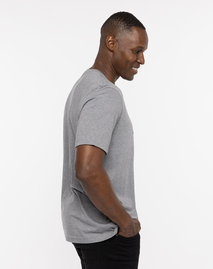 SHADOWY PLAID TEE Image Thumbnail 1