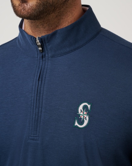 SEATTLE MARINERS TIME TO TAILGATE QUARTER ZIP Image Thumbnail 4