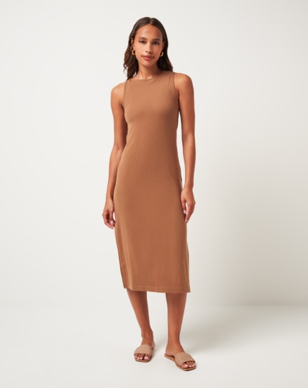 CLOUD RIB HADLEY WOOD DRESS Image Thumbnail 0