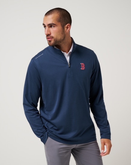 BOSTON RED SOX TIME TO TAILGATE QUARTER ZIP Image Thumbnail 1