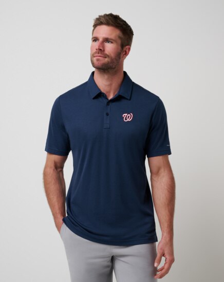 WASHINGTON NATIONALS PLAYOFF PITCH POLO Image Thumbnail 0
