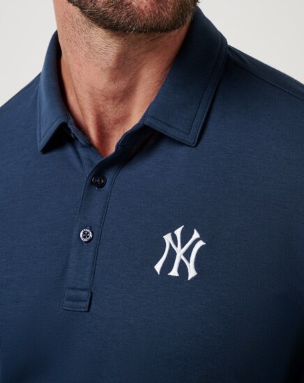 NEW YORK YANKEES PLAYOFF PITCH POLO Image Thumbnail 3