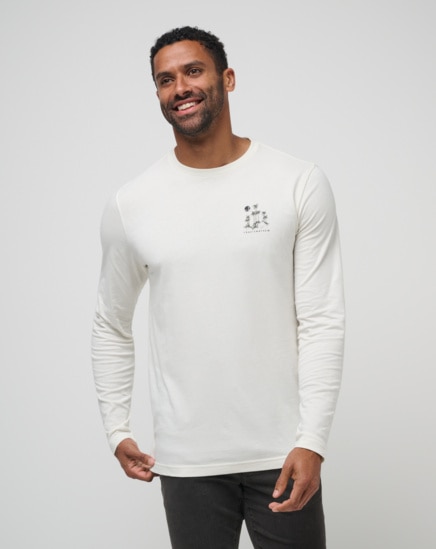 ROLLING WAVES LONG SLEEVE TEE Image Thumbnail 4