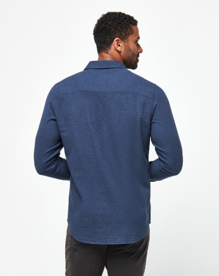 CLOUD FLANNEL BUTTON-UP Image Thumbnail 2