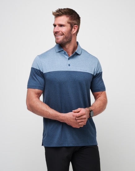 HEATER PRO COLOR BLOCK POLO Image Thumbnail 0