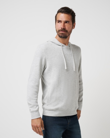 CLOUD WAFFLE HOODIE Image Thumbnail 1
