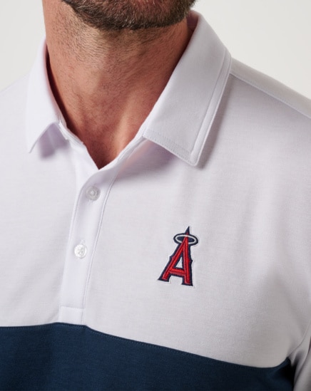 LOS ANGELES ANGELS HOME RUN LEADER POLO Image Thumbnail 3