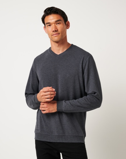 AMENITIES V-NECK CREW Image Thumbnail 0