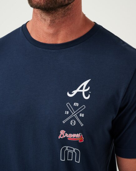ATLANTA BRAVES SUNSET SLAM TEE Image Thumbnail 3