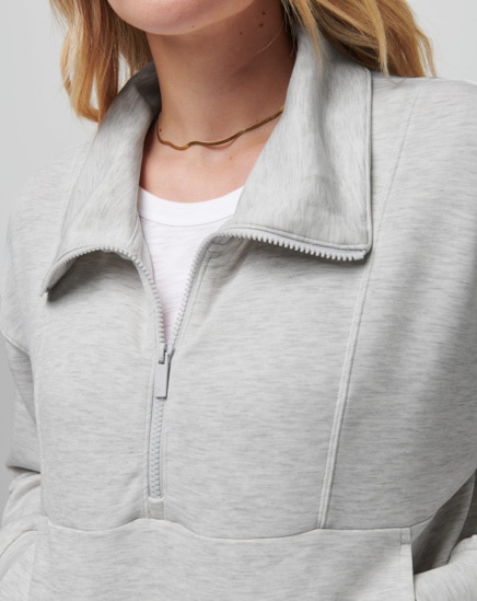 SKYLOFT SOFT HALF ZIP Image Thumbnail 3