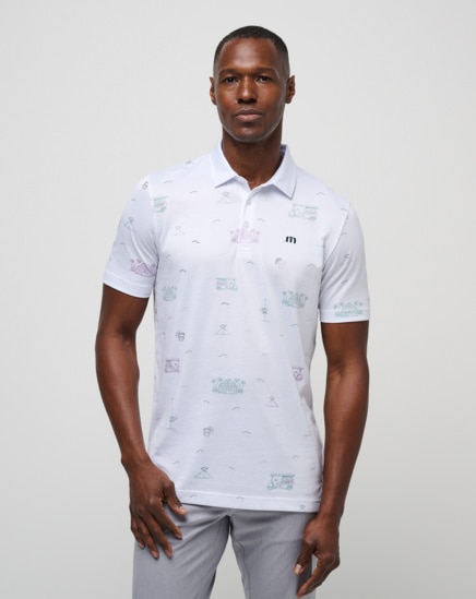 TIKI MAPES PRINT POLO Image Thumbnail 0