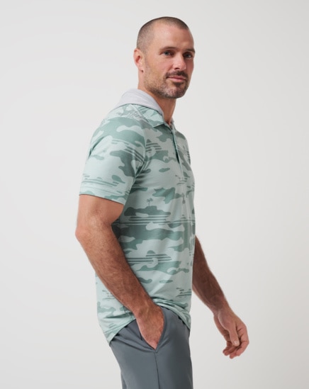 FEATHERWEIGHT STEALTH HOODED POLO Image Thumbnail 4