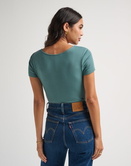TRANQUILITY RIBBED TOP Image Thumbnail 1