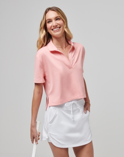 DECO DISTRICT MOVEKNIT POLO Image Thumbnail 1
