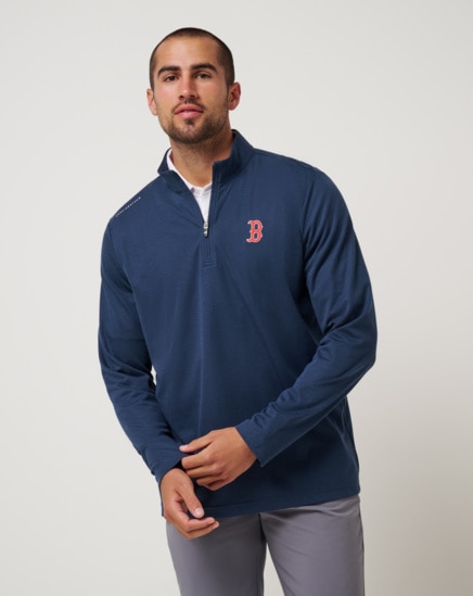BOSTON RED SOX TIME TO TAILGATE QUARTER ZIP Image Thumbnail 0