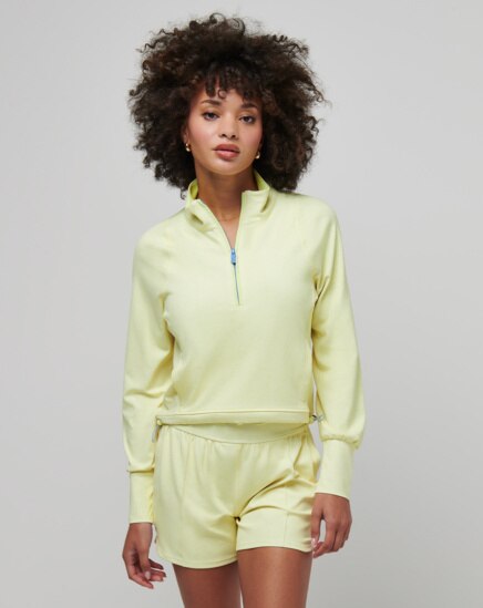 TULUM WEEKEND MOVEKNIT HALF ZIP Image Thumbnail 1