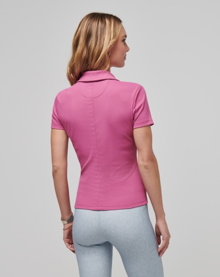 MOVEKNIT VNECK POLO Image Thumbnail 2