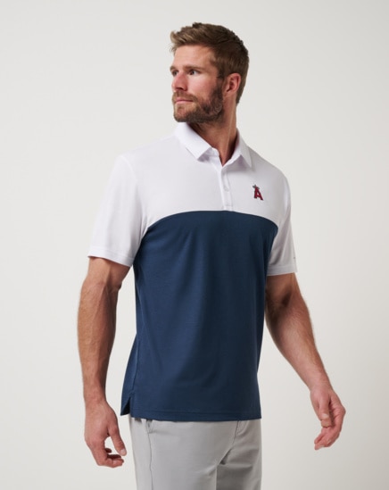 LOS ANGELES ANGELS HOME RUN LEADER POLO Image Thumbnail 1