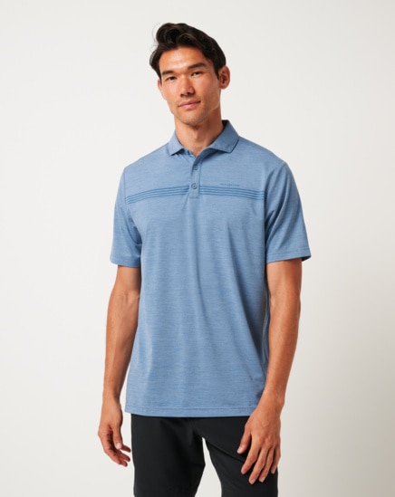 HEATER PRO CHEST STRIPE POLO Image Thumbnail 0