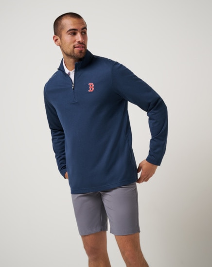 BOSTON RED SOX TIME TO TAILGATE QUARTER ZIP Image Thumbnail 4