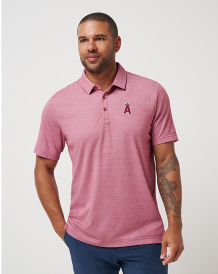 LOS ANGELES ANGELS PLAYOFF PITCH POLO Image Thumbnail 0