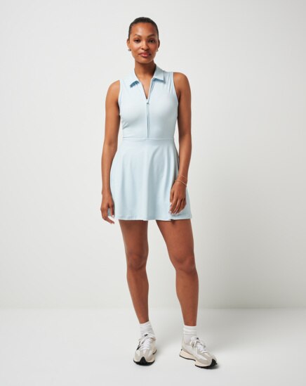 MOVEKNIT SLEEVELESS POLO DRESS 2.0 Image Thumbnail 0