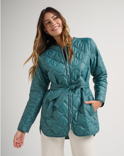 SALTWATER SPRAY QUILTED JACKET Image Thumbnail 1