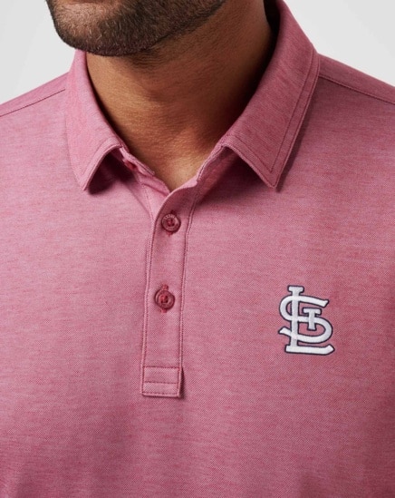 ST LOUIS CARDINALS PLAYOFF PITCH POLO Image Thumbnail 3
