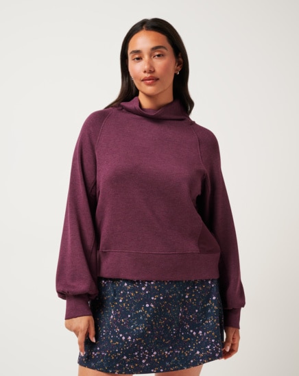 DELIGHTFUL FUNNEL NECK Image Thumbnail 2