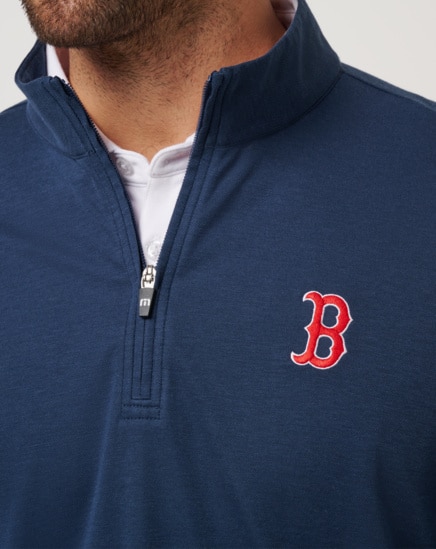 BOSTON RED SOX TIME TO TAILGATE QUARTER ZIP Image Thumbnail 2