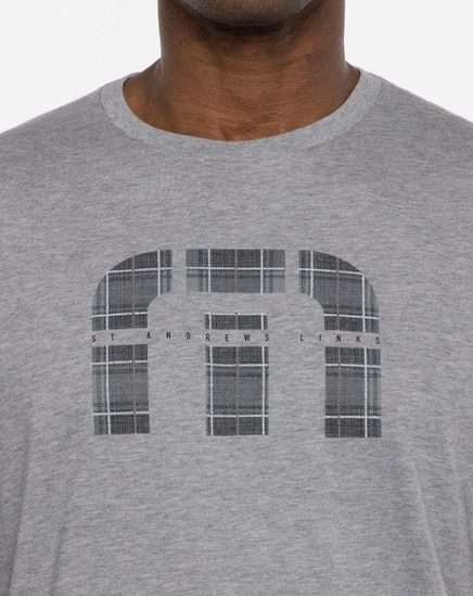 SHADOWY PLAID TEE Image Thumbnail 3