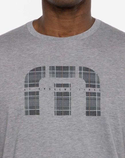 SHADOWY PLAID TEE Image Thumbnail 4