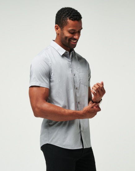 ACROSS THE POND BUTTON-UP Image Thumbnail 1