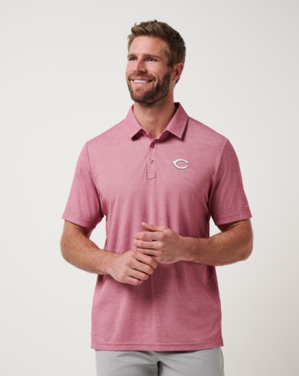 CINCINNATI REDS PLAYOFF PITCH POLO Image Thumbnail 0