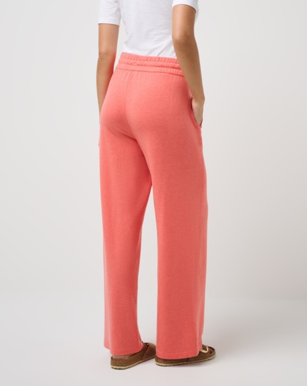 CLOUD TERRY WIDE LEG PANT Image Thumbnail 1