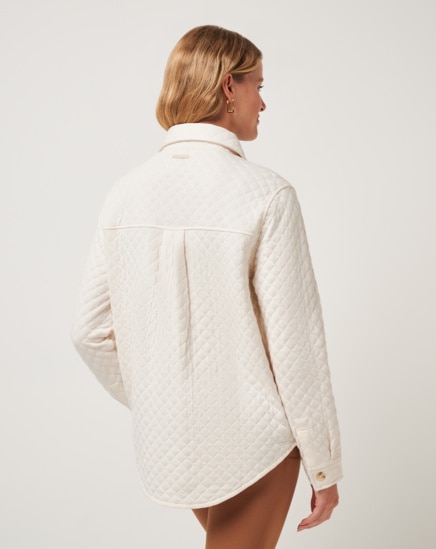 DIAMOND QUILTED SHACKET Image Thumbnail 2