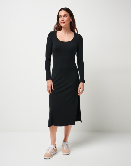 CLOUD RIB RETREAT DRESS Image Thumbnail 0