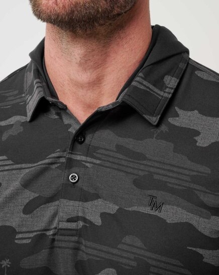 SHOWDOWN STEALTH HOODED POLO Image Thumbnail 3