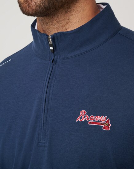 ATLANTA BRAVES TIME TO TAILGATE QUARTER ZIP Image Thumbnail 3