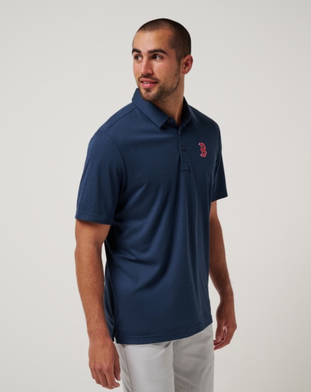 BOSTON RED SOX PLAYOFF PITCH POLO Image Thumbnail 1