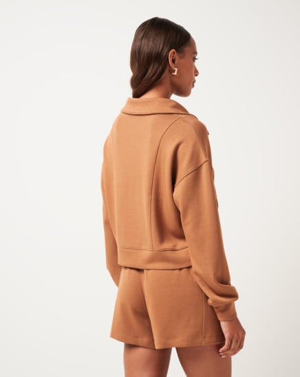 SKYLOFT SOFT HALF ZIP Image Thumbnail 4